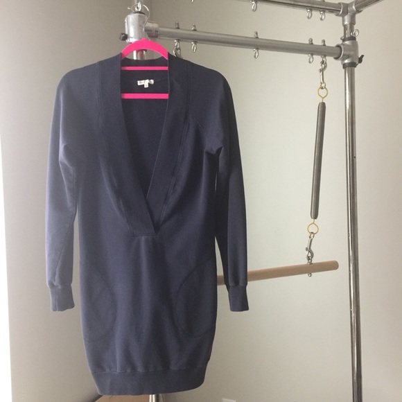 Vince Other - Vince navy relaxed fit sweatshirt dress top tunic